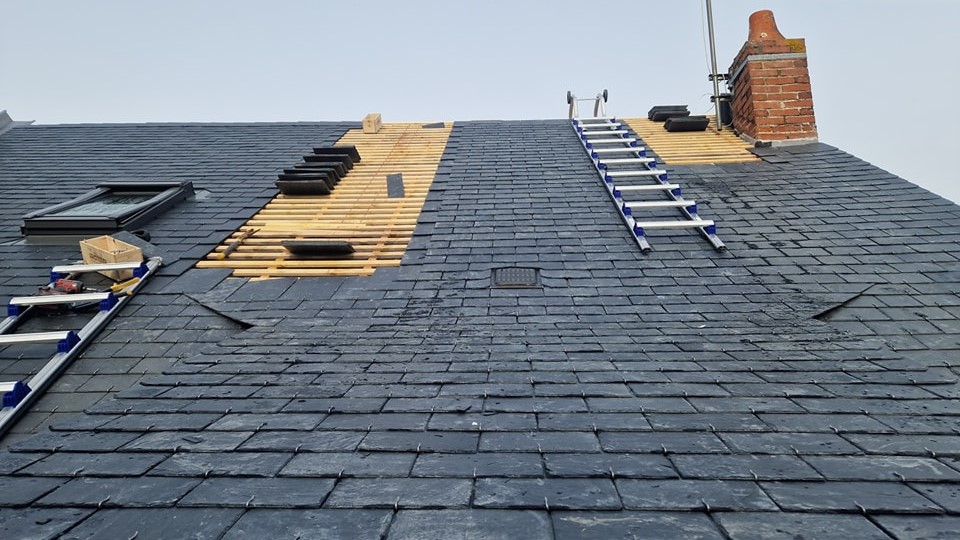 Toiture ardoise à Saint-Junien